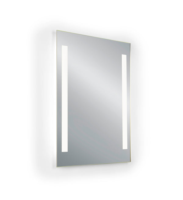 sconto Specchio da Parete 50x70x3,5 cm con LED Lina