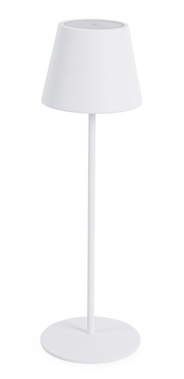 prezzo Tischlampe Ø12x38 cm aus weißem Stahl