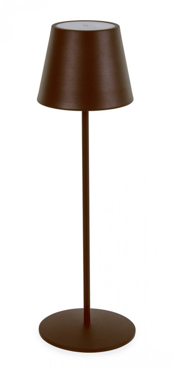 prezzo Tischlampe Ø12x38 cm aus braunem Stahl