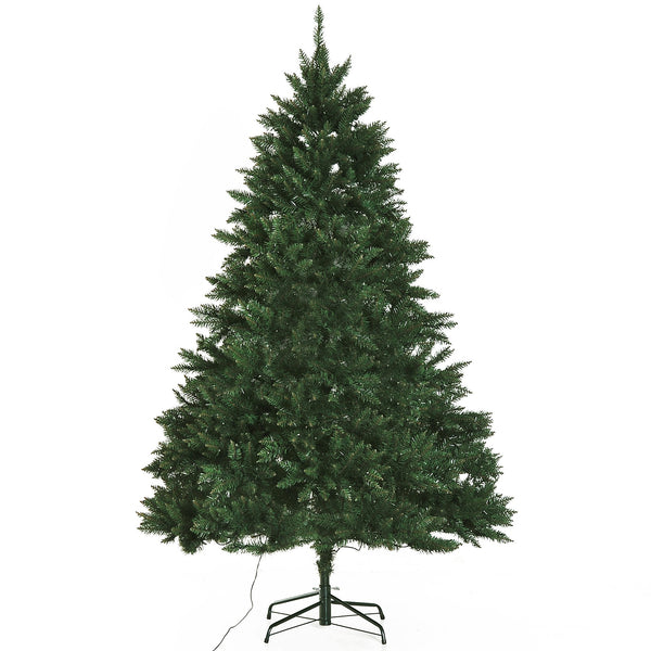 Künstlicher Weihnachtsbaum 210 cm 700 LED-Leuchten Grün sconto