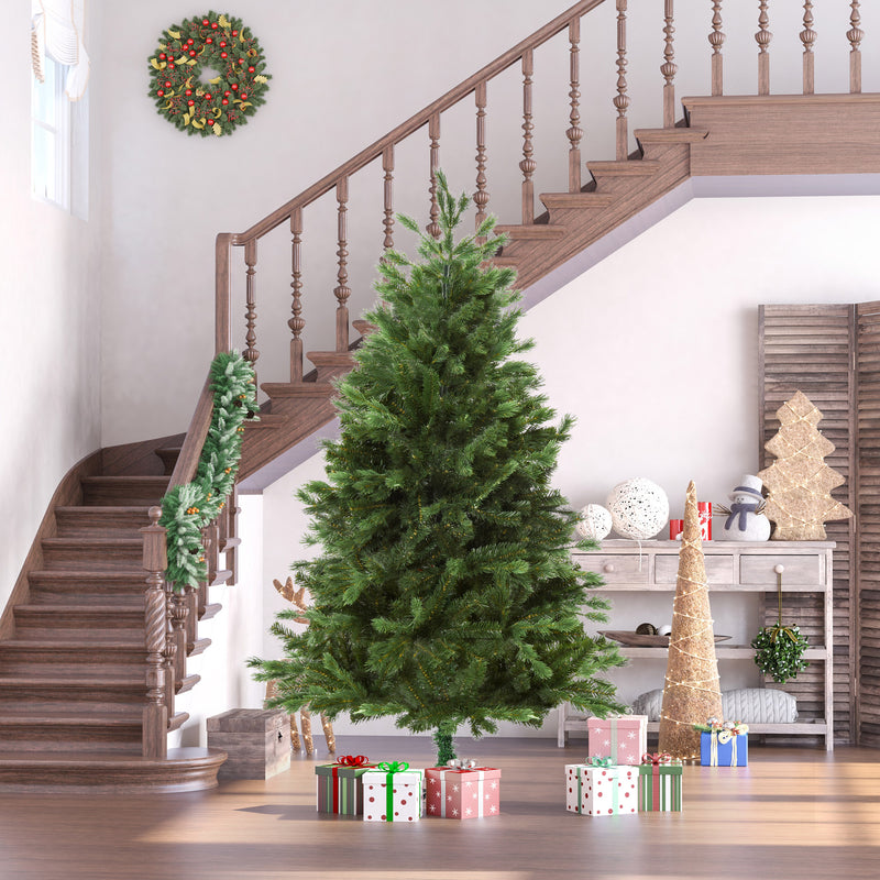 Albero di Natale Artificiale 180 cm 696 Rami  Pino Verde-2