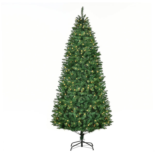 prezzo Künstlicher Weihnachtsbaum 225 cm 1146 Zweige 450 weiße grüne LED-Lichter