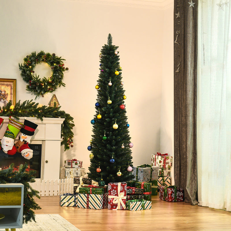 Albero di Natale Artificiale 180 cm 380 Rami Verde-2