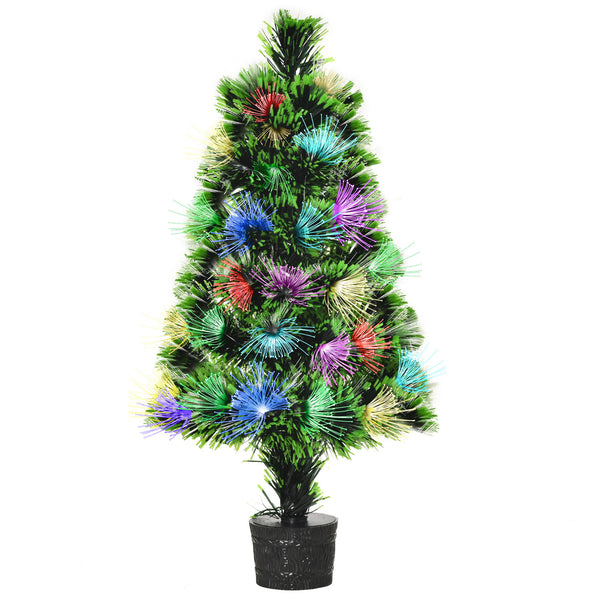 online Künstlicher Mini-Weihnachtsbaum 55 cm 40 Äste 40 grüne Glasfaserlichter