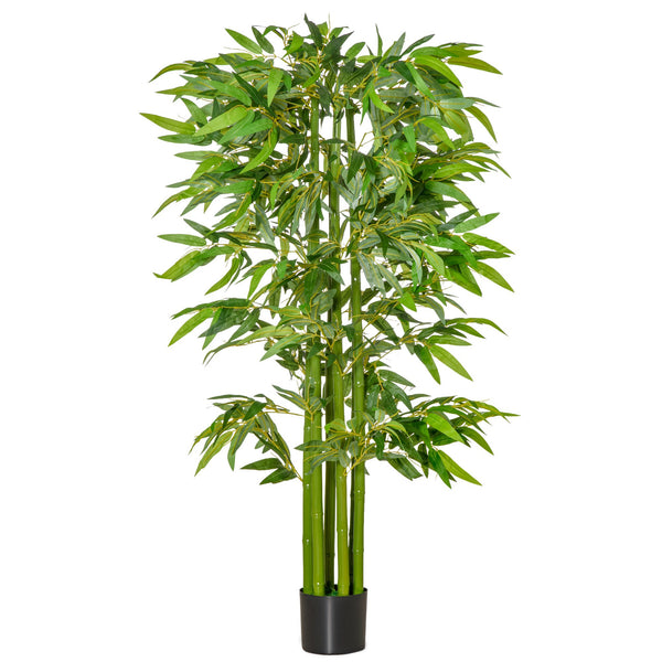 acquista Künstliche Bambuspflanze H160 cm mit grünem Topf