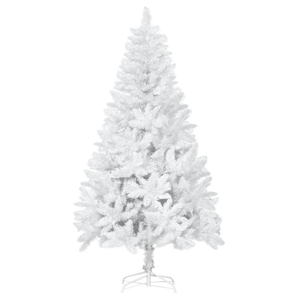 sconto Künstlicher Weihnachtsbaum 180 cm 550 Äste aus weißem PVC