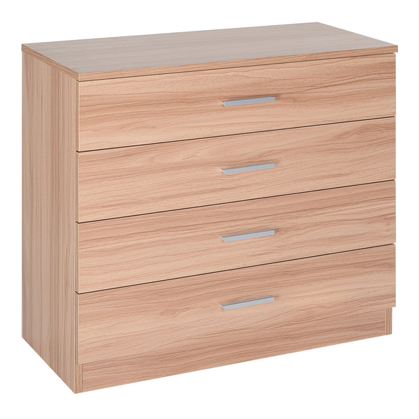 acquista Kommode mit 4 Holzschubladen 72x33,5x67 cm
