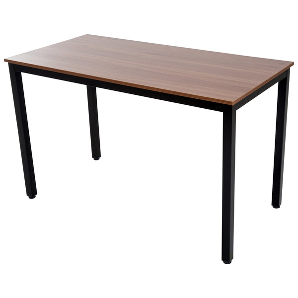 acquista Schreibtisch aus Holz und Nussbaum Metallstruktur 120x60x74 cm