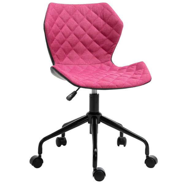 online Operativer Bürostuhl aus rosa Stoff