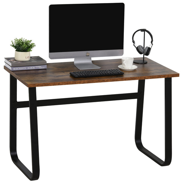 prezzo Schreibtisch-PC-Halter 120 x 60 x 74,5 cm aus schwarzem Stahl