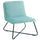 Gepolsterter Sessel 55x69x68 cm in grünem Samt