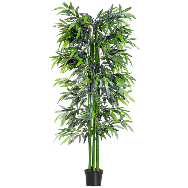prezzo Künstliche Bambuspflanze H180 mit grünem Topf
