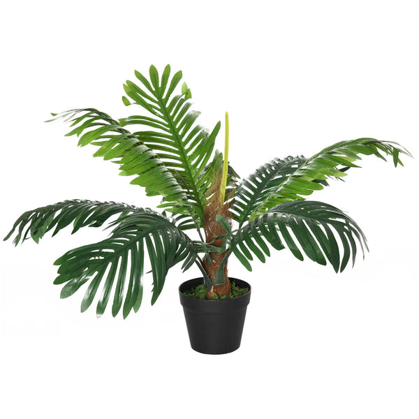 Künstliche tropische Palmenpflanze H60 cm mit grünem Topf online
