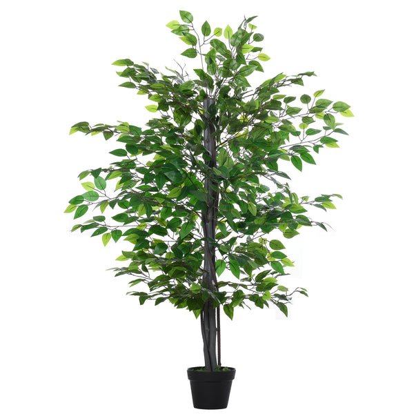 Kunstpflanze Banyan Tree H145 cm mit grünem Topf online