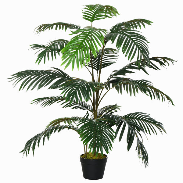Künstliche Palme H140 cm mit grünem Topf prezzo