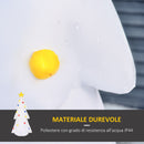 Albero di Natale Gonfiabile H245 cm con Luci LED Bianco-6