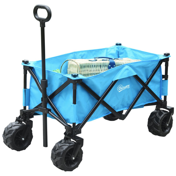Klappbarer Trolley zur Aufbewahrung 94x55x93,5 in Blue Steel online
