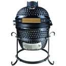 Barbecue a Carbone Carbonella in Acciaio 40,5x35x55 cm  BBQ Nero-3