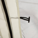 Zanzariera per Gazebo Tende di Ricambio Universale 335x207 cm con Cerniere Nero/Beige-8