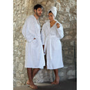 Accappatoio in Spugna di Cotone Bianco Feridras-3