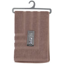 Tappeto Scendidoccia 46x65 cm in Spugna di Cotone Tortora Feridras-1