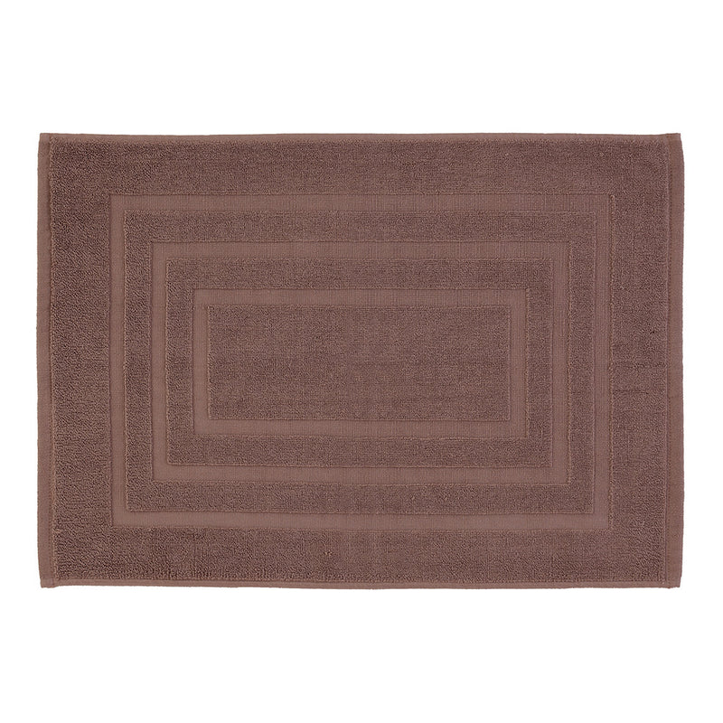 Tappeto Scendidoccia 46x65 cm in Spugna di Cotone Tortora Feridras-2