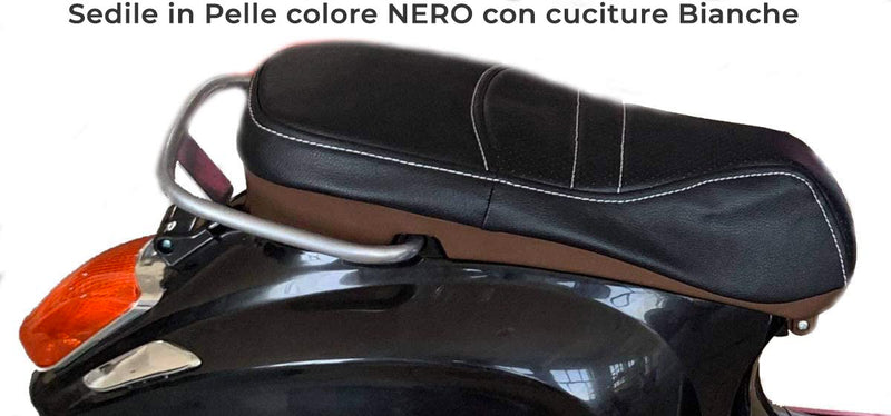 Piaggio Vespa Primavera Elettrica 12V per Bambini Nera-4