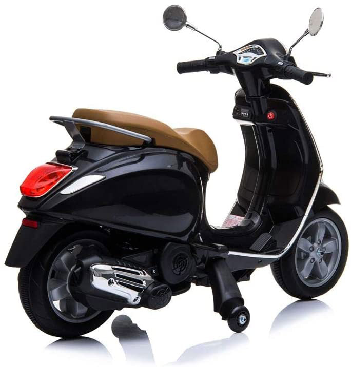 Piaggio Vespa Primavera Elettrica 12V per Bambini Nera-6