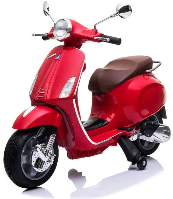 Piaggio Vespa Primavera Elettrica 12V für Kinder Rot sconto