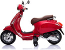 Piaggio Vespa Primavera Elettrica 12V per Bambini Rossa-2