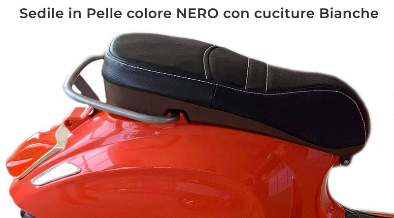 Piaggio Vespa Primavera Elettrica 12V per Bambini Rossa-4