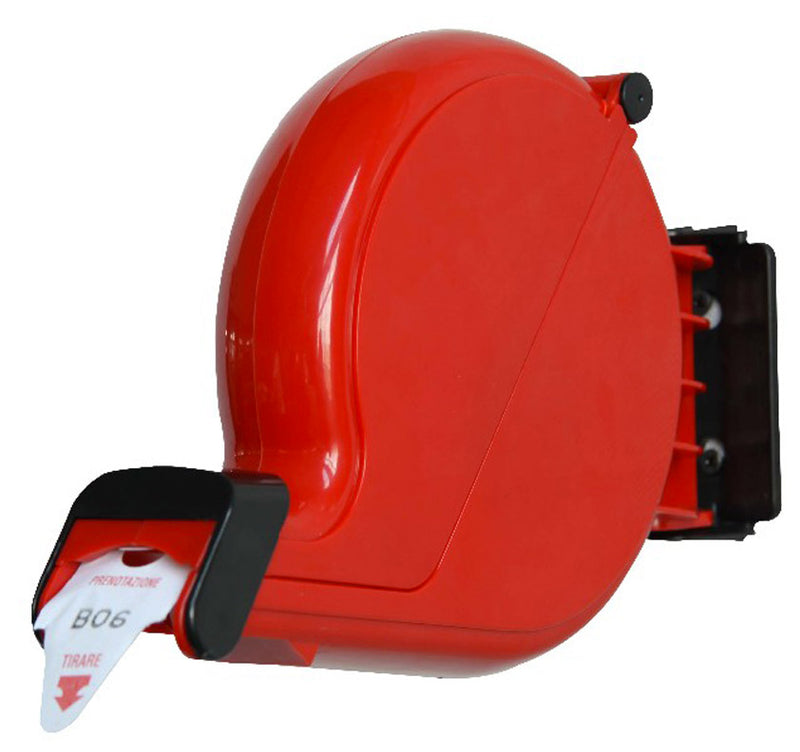Distributore Ticket Elimnacode a Strappo Dispenser 26x18x5 cm Visel Rosso-1