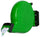 Elimnacode Abreißkartenspender 26x18x5 cm Grün Visel
