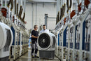 Raffrescatore Ventilatore per Grandi Ambienti con Ghiaccio o Acqua 250W Moel 9100 Turbo Cooler-10