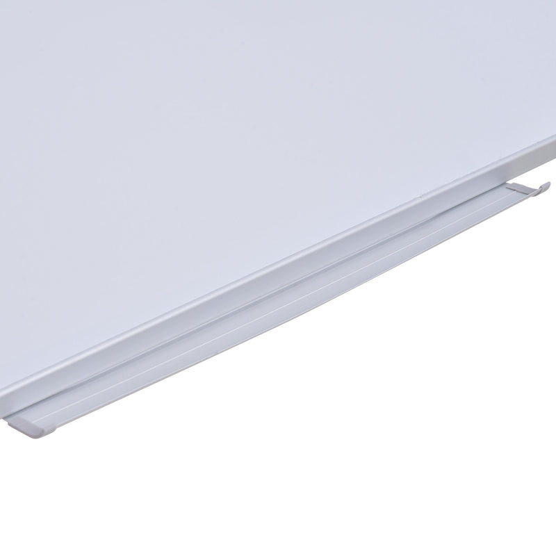 Lavagna Magnetica 139x51x177 cm in Alluminio  Bianco-10