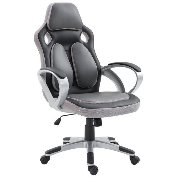sconto Gepolsterter ergonomischer Gaming-Stuhl 64x71,5x119-129 cm