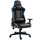 Ergonomischer Gaming-Stuhl 72x54x126-136 cm in schwarzem und blauem PVC
