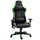 Ergonomischer Gaming-Stuhl 72 x 54 x 126-136 cm aus schwarzem und grünem PVC