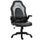 Ergonomischer Gaming-Stuhl 66,5 x 51 x 115-125 cm in schwarzem und grauem Kunstleder