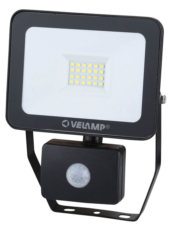 20W Wand-LED-Projektorlampe mit Bauer-Sensor Schwarz sconto