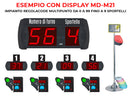 Display Regolacode a LED 2+1 Cifre Visel MultiPunto MD-M21 Nero-2