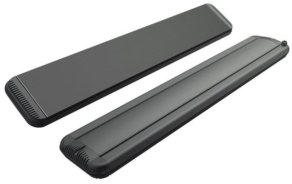 Elektrischer Infrarot-Heizstrahler 110 x 20,1 x 5,8 cm Decke 1500 W in Aluminium Moel Hot-Top Black acquista