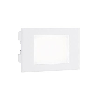 prezzo Rechteckige LED-Stufenmarkierungsleuchte für Wandeinbau 3W 4000K Sovil White