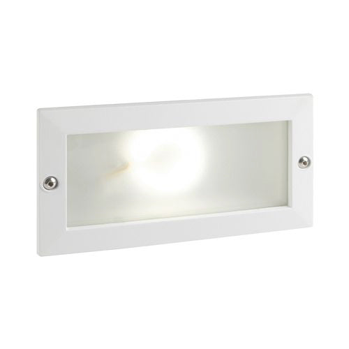 sconto Sovil Escape Weiß 10 W Wandeinbau-LED-Stufenstrahler für den Außenbereich