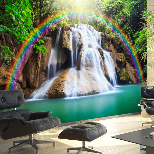 Fototapete - Wasserfall der erfüllten Wünsche Erroi Wallpaper acquista