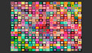 Fotomurale - Colourful Boxes 300X210 cm Carta da Parato Erroi-2