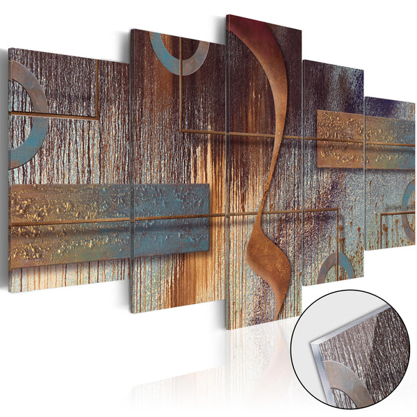 prezzo Acrylglasbild - Orientalische Komposition 100x50cm Erroi