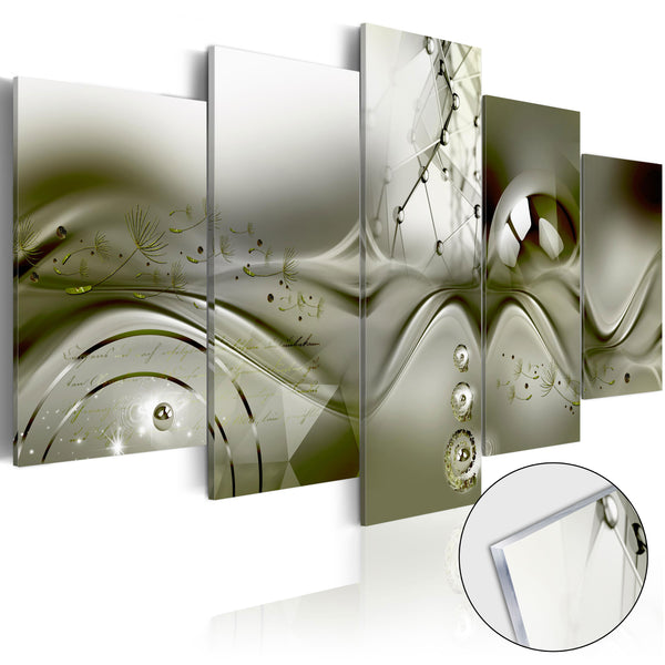 Bild auf Acrylglas - Grüne Konfiguration 100x50cm Erroi acquista