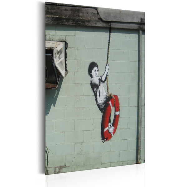 Blechschild - Swinger, New Orleans - Banksy 31x46cm Erroi prezzo