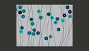 Fotomurale - Bottoni Azzurri 350X270 cm Carta da Parato Erroi-2